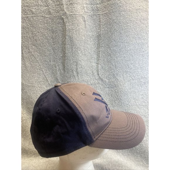 VORTEX Men One Size Blue Gray Vortex Logo BALL CAP Adjustable SNAPBACK HAT - Picture 4 of 5